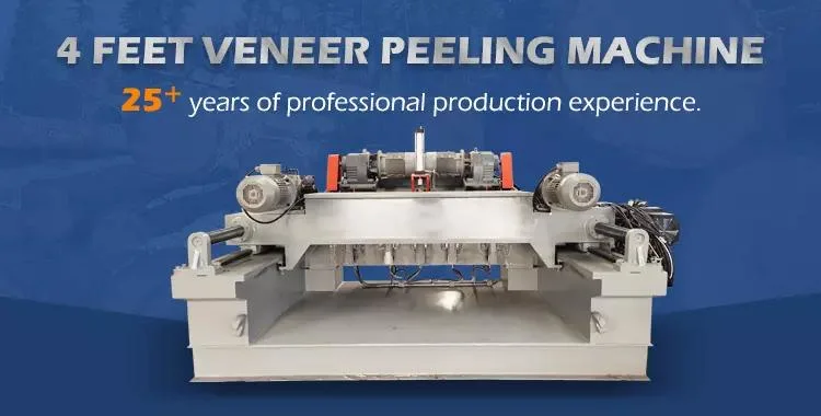 Rotary Lathe Wood Veneer Peeling Machine for Plywood Veneer Woodworking Machinery